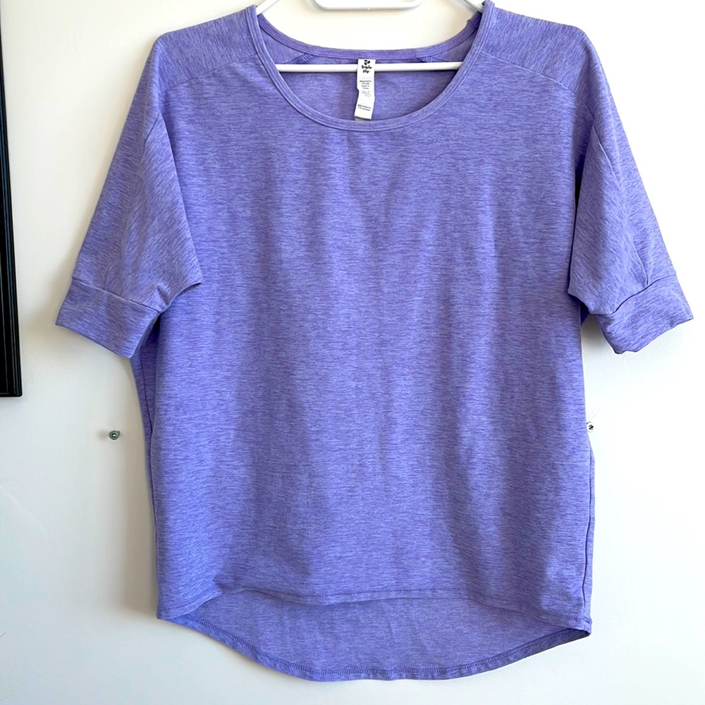 TRIPLE FLIP PURPLE SHIRT WOMEN SIZE 4